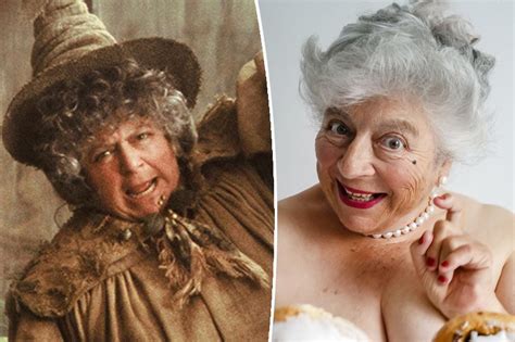 Harry Potter Star Miriam Margolyes Poses Nude for British。